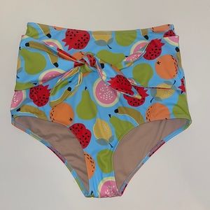 Kortni Jeane high rise bikini bottoms- Size small